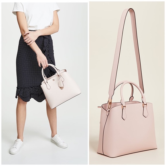 Tory Burch Robinson Medium Triple Compartment Tote - Picture 3 of 16